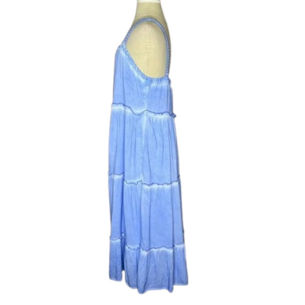 Anthropologie Saturday Sunday Nell Tiered Midi Dress - Picture 7 of 11